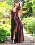 Vestido Amalia Chocolate
