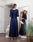Conjunto Lua Azul Marino