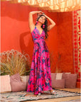 Vestido Paula Maceio Magenta