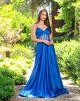 Vestido Francisca Azul