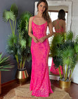 Vestido Natalia Fucsia