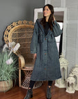 Chaqueta Denim Maxi Black