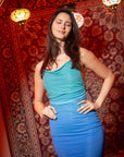 Vestido Pilar Turqueza