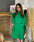 Vestido tejido Roberta Verde