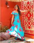 Vestido María José Rosas