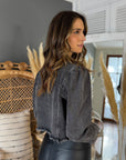 Chaqueta Denim Black