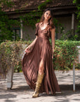 Vestido Dora Chocolate