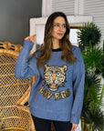 Sweater Italian Tigrotto Denim