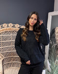 Sweater Basic Sicilia Negro