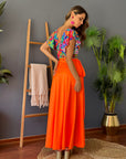 Falda Envolvente Naranja