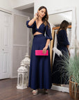 Conjunto Lua Azul Marino