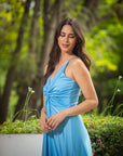 Vestido Paula Celeste