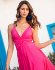 Vestido Pascuala Fucsia