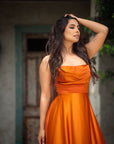 Vestido Figueres Terracota