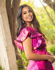Vestido María José Berry Glow