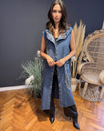 Chaqueta Denim Maxi