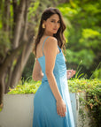Vestido Paula Celeste
