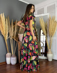 Vestido María José Lloret Negro