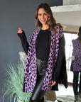 Cárdigan Rock Your Print Purple