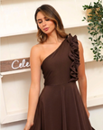 Vestido Paz Chocolate