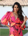 Vestido Josefina Anakena Moka