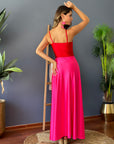 Vestido Paula Duo Rojo