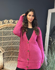 Cardigan Bruna Fucsia