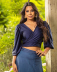 Falda Carmen Denim Azul