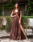 Vestido Dora Chocolate