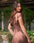 Vestido Dora Chocolate