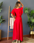 Vestido Poly Rojo