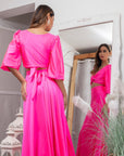 Top Lua Fucsia