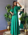 Vestido Josefina Verde Esmeralda