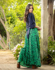 Falda Cate Green Print