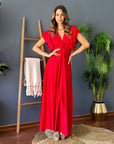 Vestido Poly Rojo