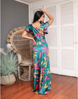 Vestido María José Green Paradise