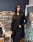 Cardigan Ada Negro