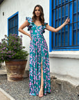 Vestido Dora Romántic Green
