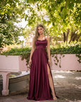 Vestido Fiorella Vino