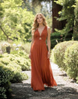 Vestido Ángela Terracota