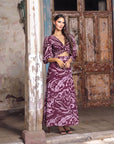 Conjunto Lua Parati burdeo