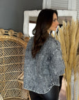 Chaqueta Denim Black
