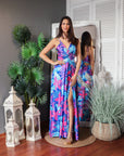 Vestido Pascuala Maui Azul