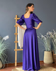 Vestido Josefina Morado