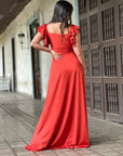 Vestido Dora Terracota