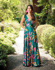 Vestido Lena Green Paradise