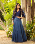Falda Carmen Denim Azul
