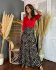 Conjunto Mix Print Rojo
