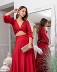 Conjunto Lua Rojo