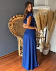 Vestido Dora Azul Francia